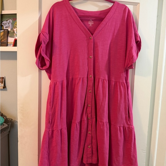 Sonoma Dresses & Skirts - Sonoma Pink Dress XL